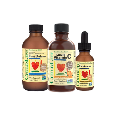 自营维C防御童年时光感冒三件套