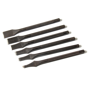 DIY手工皮革工具 日式黑花柄 一字斩一字冲 扁冲 钱包卡位斩