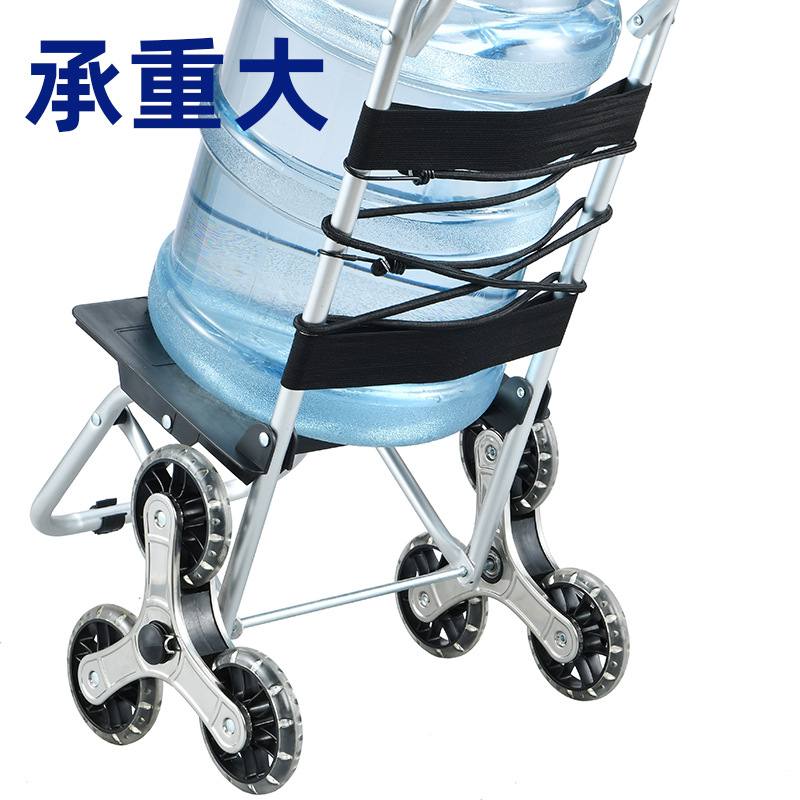 ?ZM6H批发三角轮爬楼梯橡胶车轮子拉水晶买菜小PU耐磨购物车轮轮