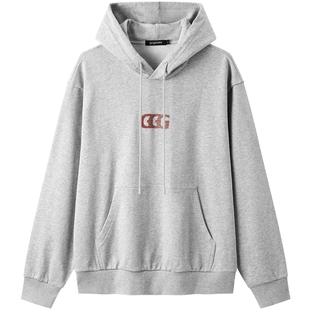 gxg.jeans男装 多色潮流字母美式复古宽松连帽卫衣 春秋