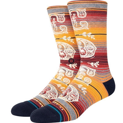 stance寻梦环游记coco袜子中筒袜