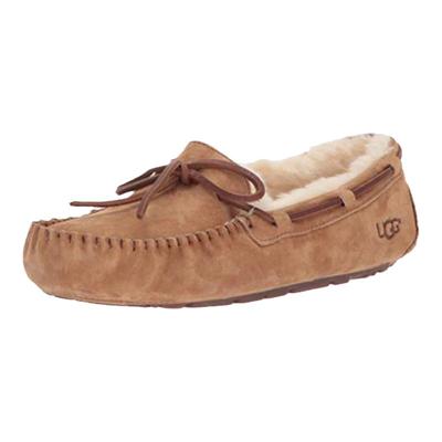 ugg女豆豆鞋休闲鞋羊毛保暖套脚翻毛皮舒适冬季美国直邮1107949