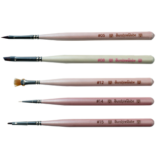 【特卖会】日本SunshineBabe美甲笔刷套装拉线笔光疗彩绘笔戳戳笔