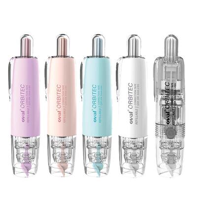 台湾欧文修正带按动式顺滑涂改