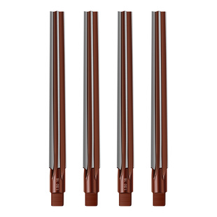 1:50销子锥度铰刀直槽加硬HSS高速钢加长手用绞刀3mm5mm10mm12mm