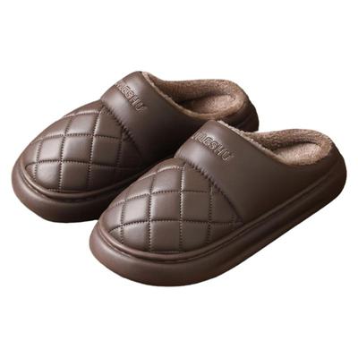 防水棉拖鞋男款2025新款家居室内