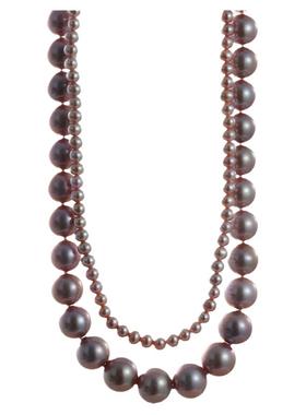 925银链Dara天然淡水珍珠项链