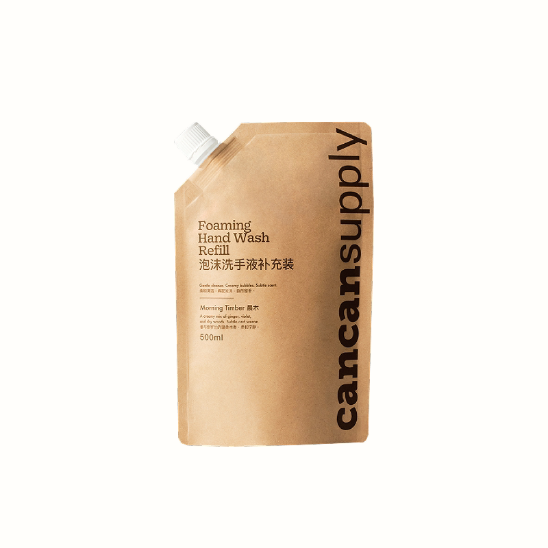 cancansupply泡沫洗手液补充装500ML·家用抑菌·自动感应洗手机