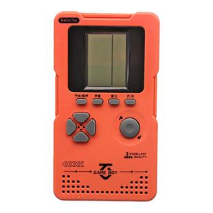 俄罗斯方块游戏机怀旧款老式掌上迷你小型儿童游戏机开发智力玩具