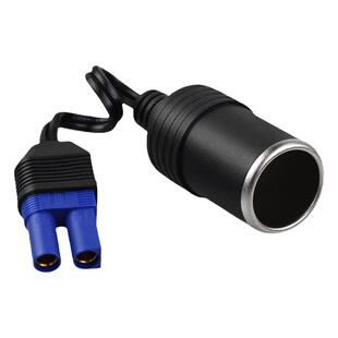 ec5转点烟器插头应急启动线连接电源延长线公母通用转换改装接头