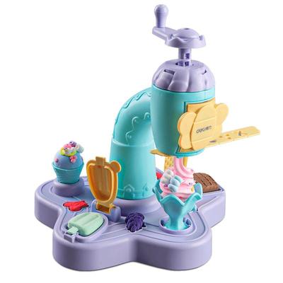 【冰淇淋甜品机】得力橡皮泥