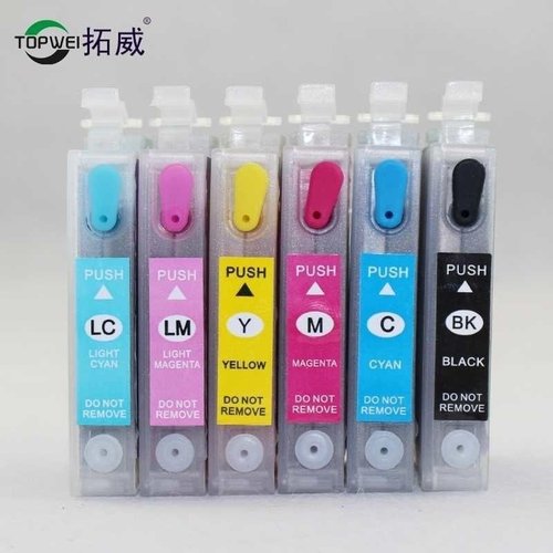 拓威适用EP打印机R330套高容量带空芯片墨盒填充T0851L8001390