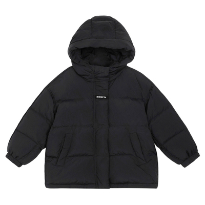 小o宝okids男童 保暖羽绒服连帽高充绒量外套2025新款冬季加厚