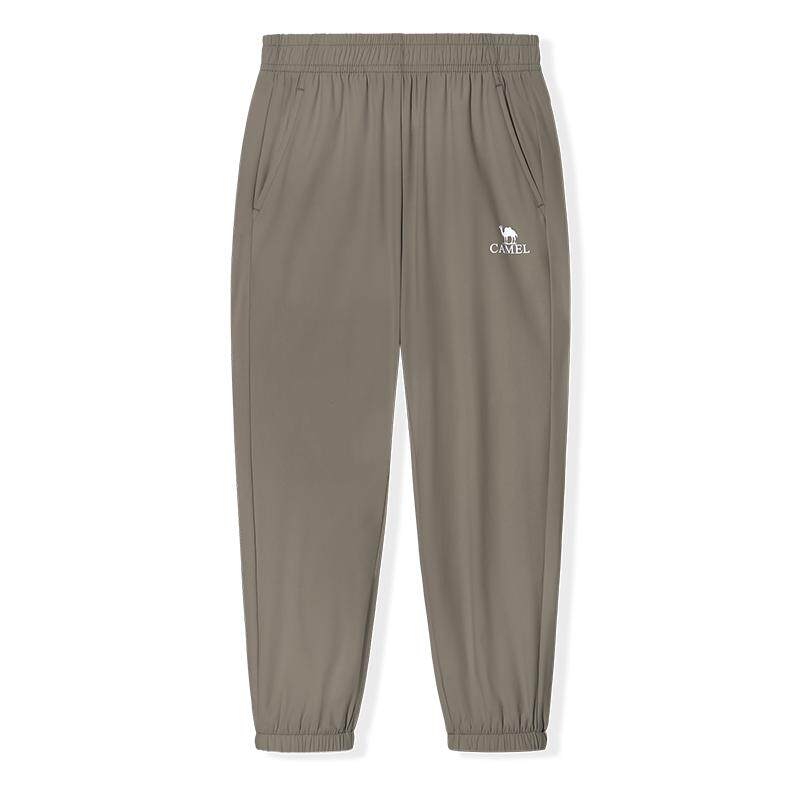 小骆驼儿童速干裤夏季冰丝薄款透气长裤男童防蚊裤子运动休闲裤子