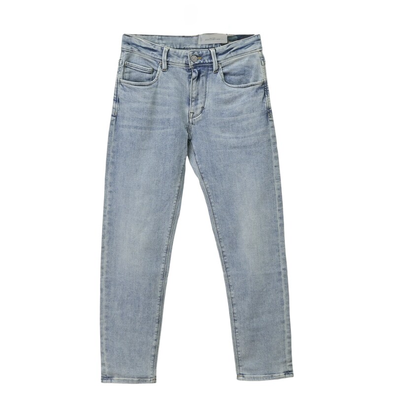 ABLEJEANS薄男士修身弹力牛仔裤