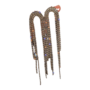 2026年新款潮夸张流苏耳环小众设计感高级耳坠女大气晚会礼服耳饰