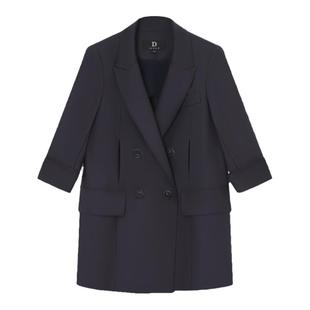 IDPAN设计感廓形西装时尚职场通勤气质百搭高级感西服裤子套装女