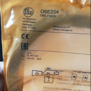 议价德国 IFM 易福门O6E204 O6E400  传感器正品询价