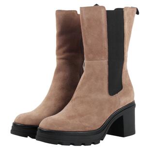 中大码德国CAPRICE凯蝴蝶女鞋秋冬高帮加绒中跟切尔西烟筒靴25420