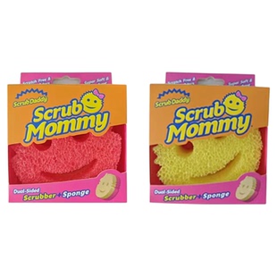 Scrub Mommy美国笑脸妈咪双面魔力清洁擦厨房去污擦锅海绵洗碗擦