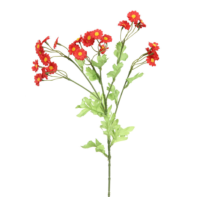 绢花仿真花假花装饰花艺洋甘菊