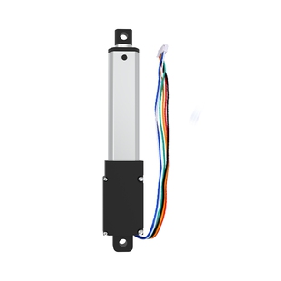带编码器迷你电动推杆小型往复伸缩24v12v直线液压电机自动升降器