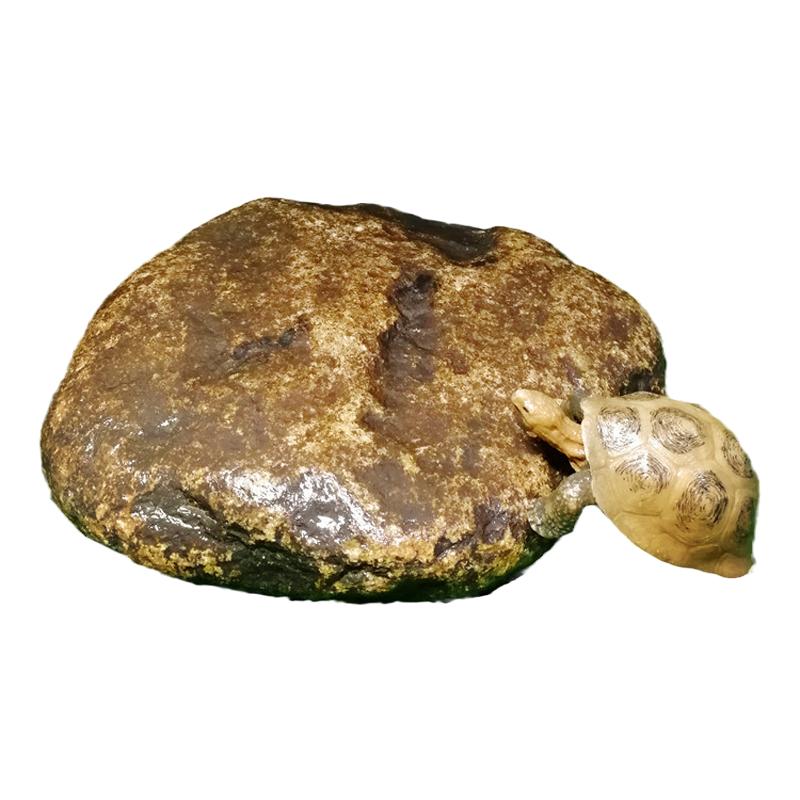 原生态天然溪石真石头晒台 乌龟守宫蜥蜴爬宠攀爬石 水族箱造景