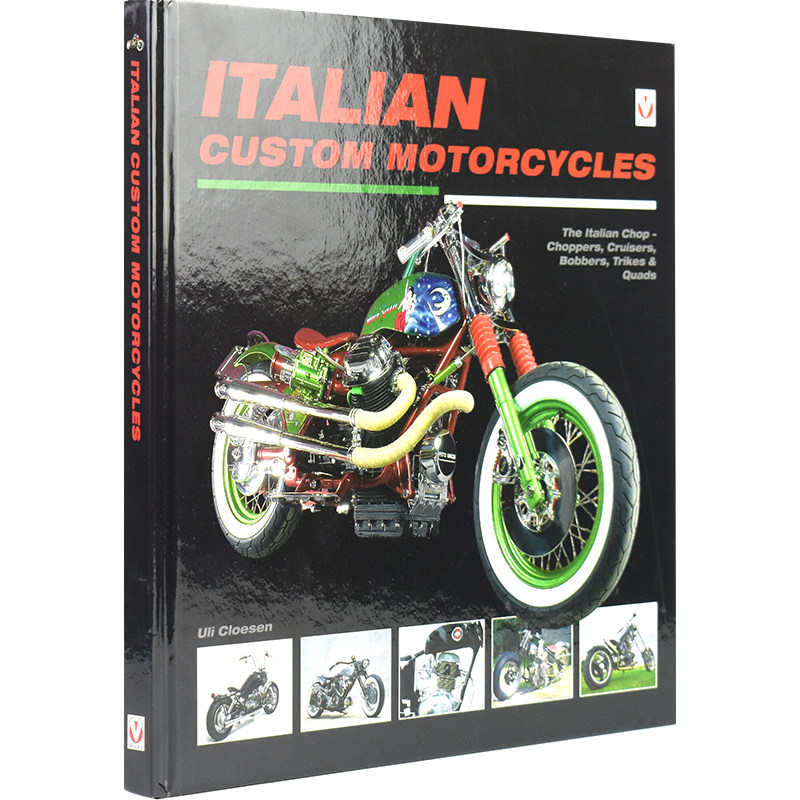 Italian Custom Motorcycles The Italian Chop 意大利定制摩托车意大利印章 英语百科读物 儿童英文读物精装版 英文原版进口图书