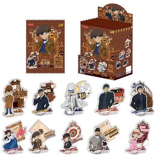 卡游名侦探柯南亚克力立牌推理绘影怪盗基德毛利兰吧唧二次元周边