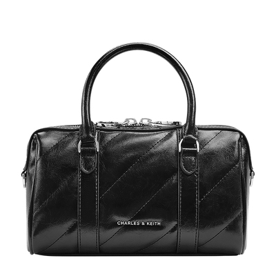 CHARLES&KEITH25冬季新款CK2-30151559多背法链条手提包波士顿包