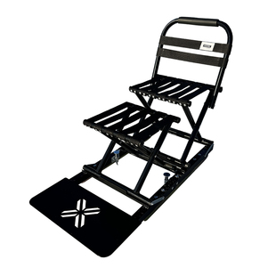 【双人带刹车滑冰车】新款滑冰车爬犁冰刀单腿驴单刀冰车冰锥钎子