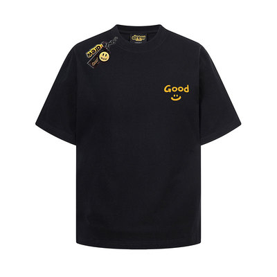 drew官网潮牌Good字母纯棉T恤