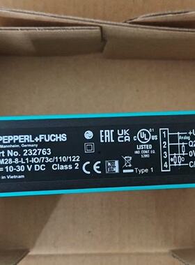 议价VDM28-8-L1-IO/73c/110/122倍加福测距传感器 货号232763全新