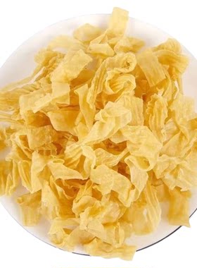 豆皮干货散装豆腐皮山东特产人造蛋白肉无盐粒豆制品油豆皮旗舰店