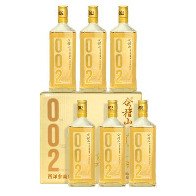 会稽山西洋参高度黄酒500ml*6