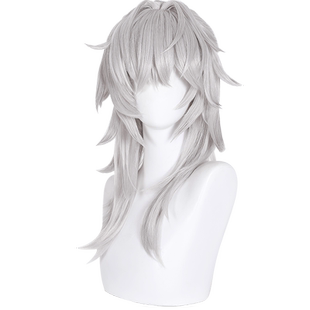 【漫囧】崩坏星穹铁道 景元 cosplay假发 银白色 加量发量现货