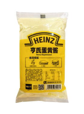 蛋黄酱沙拉酱汉堡酱亨氏