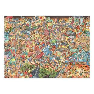 十八印象17.0清明天庭系列造景贴纸3D微缩解压手工diy贴纸造景贴纸天空岛合集本大号场景立体小屋立体高难度