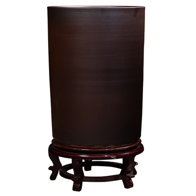 景德镇陶瓷书画卷轴缸箭筒客厅落地大花瓶书房字画桶雨伞收纳摆件