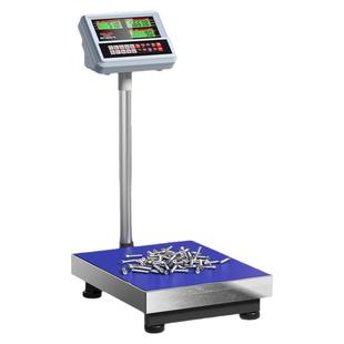 德力西电气商用电子秤精准100kg台秤计重秤300公斤称落地磅秤计数