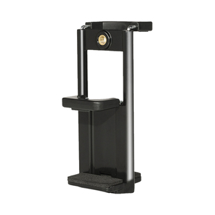 二合一夹子平板手机两用夹直播支架夹头配件通用iPad专用固定夹1/4螺丝落地三脚架固定器支撑架头旋转云台头