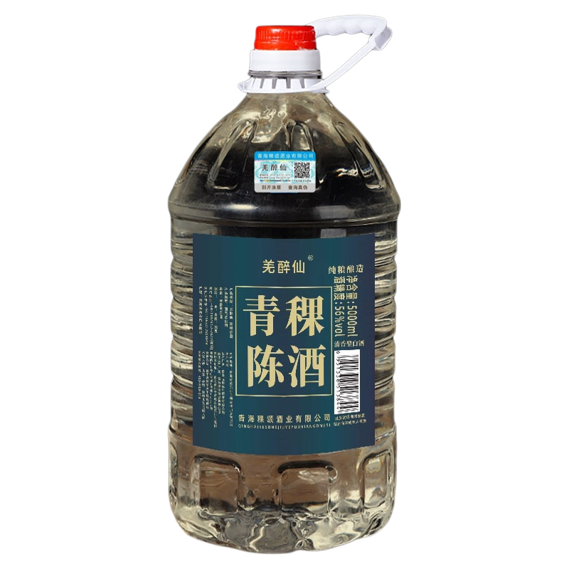 5L桶高度青稞酒56度纯粮食酿造酒