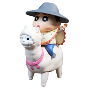 KKV正品蜡笔小新逗趣日常系列盲盒可动机关创意玩具摆件生日礼物