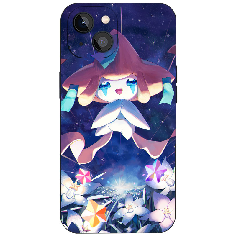 基拉祈暗夜星空野花海流星梦幻唯美浪漫清新手绘手机壳适用iPhone17苹果16卡通动漫迷磨砂硅胶磁吸防摔保护套