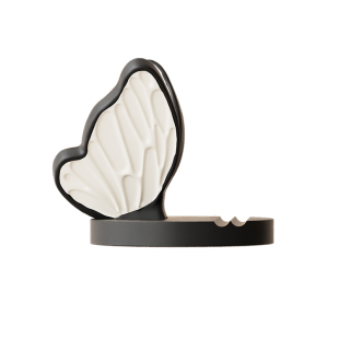 创意蝴蝶手机支架桌面可爱摆件办公室工位治愈情绪生日教师节礼物