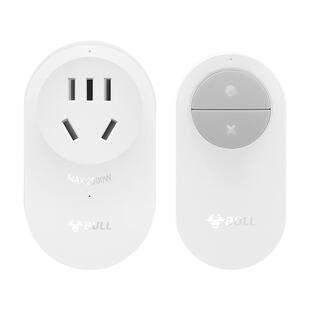 公牛遥控开关插座无线远程控制家用免布线插排大棚灯具水泵电源插