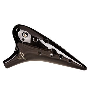 凡土陶笛十二孔中音C调陶笛初学者专业演奏吹奏乐器12孔AC调