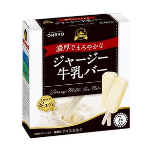 日本进口OHAYO生牛乳冰淇淋苦咖啡雪糕欧蕾冰激凌盒装网红冰棒