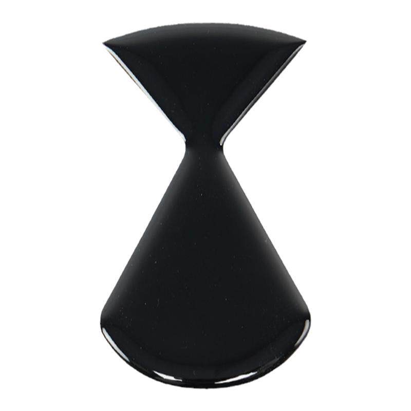 适用22-25款腾势D9车标黑化装饰贴滴胶轮毂车标方向盘黑武士改装