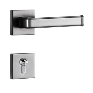 名门静音门锁美式室内卧室房间门锁高档实木门把手家用门锁锁具